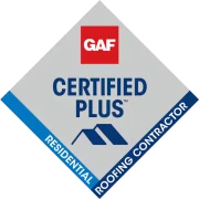 GAF Certified Plus Residential Roofing Contractor